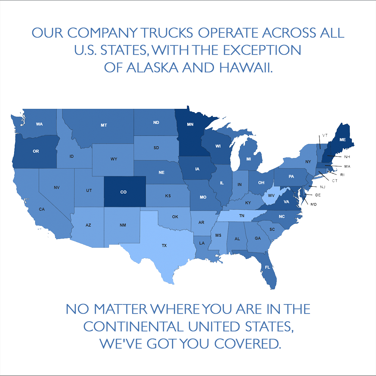 all usa text